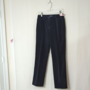 Ann Taylor Black Velveteen Jeans Size 4
